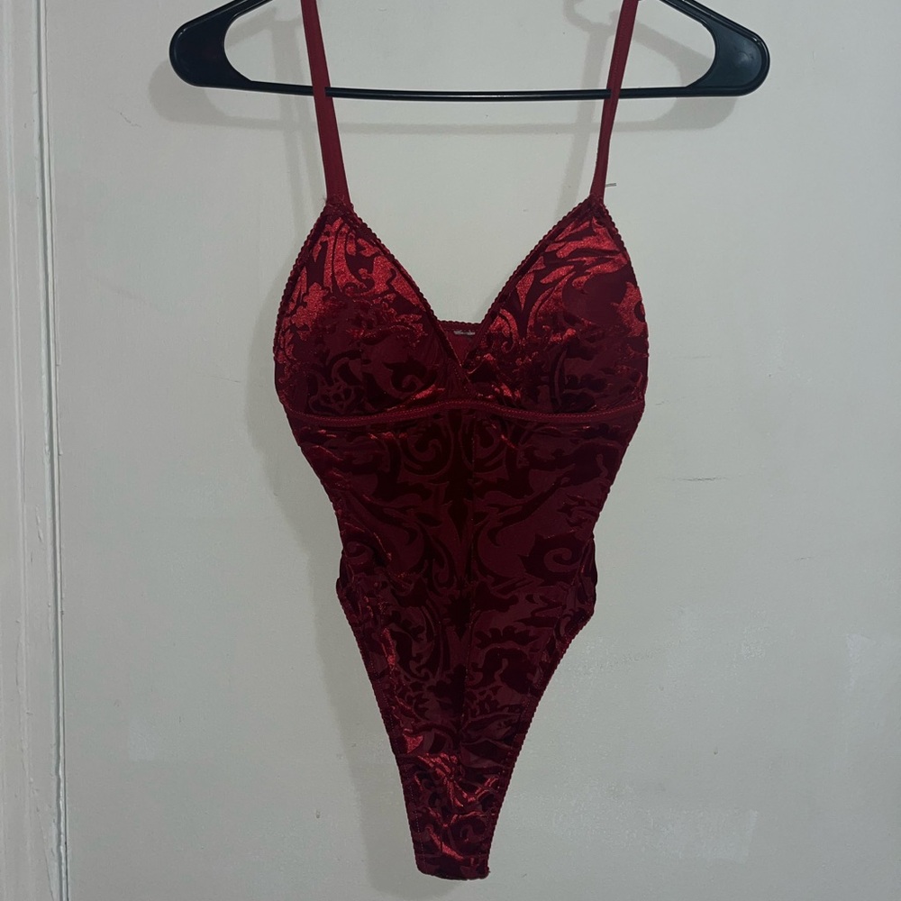 Red Velvet Bodysuit